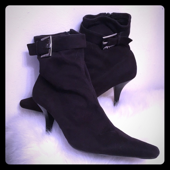 BCBGirls Shoes - BCBGirls Buckle Ankle Boots